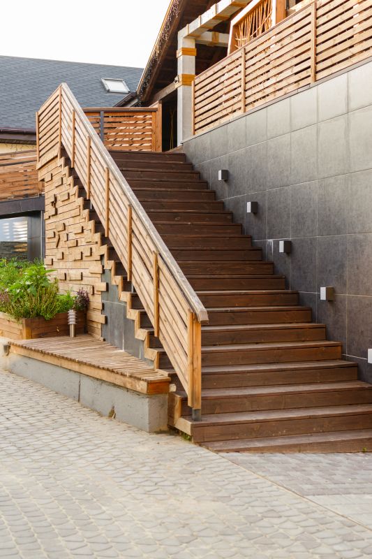 Wood Stair Railing Repair in Conroe, TX
